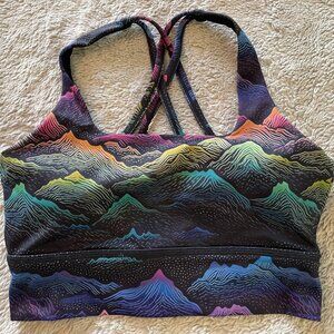 Constantly Varied Gear "Summit Glow" Longline Bra NWOT (S)